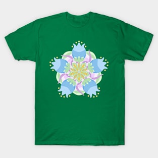 Bluebell Mandala T-Shirt